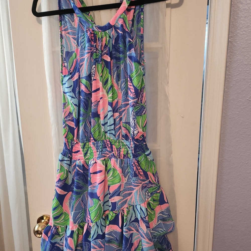 Lilly Pulitzer Multicolor Tropical Print Dre